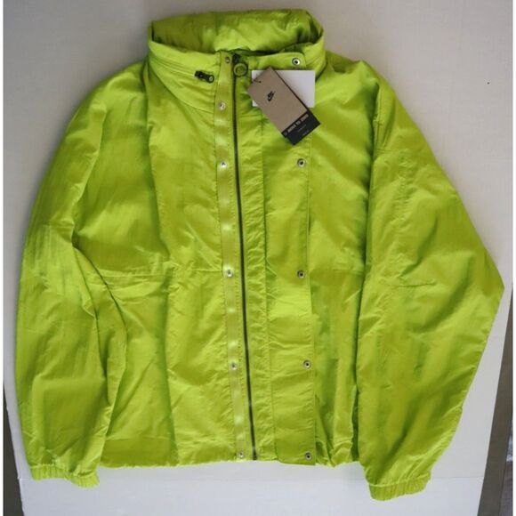 Nike FZ0714-357 Men Sz XL Bright Cactus Green Full Zip Oversized Tech Jacket - Picture 16 of 16